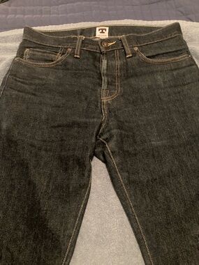 Tellason Ankara Straight Jeans selvedge Japanese denim made in USA 12.5 OZ
